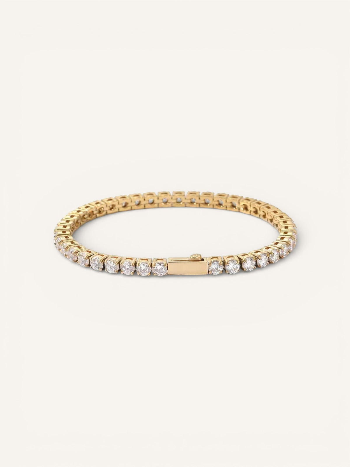 Victory tennis bracelet in waterproof stainless steel by VÍRONIQUE