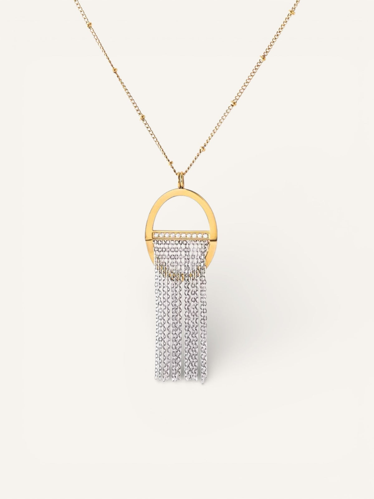 Elizabeth waterproof stainless steel necklace by VÍRONIQUE