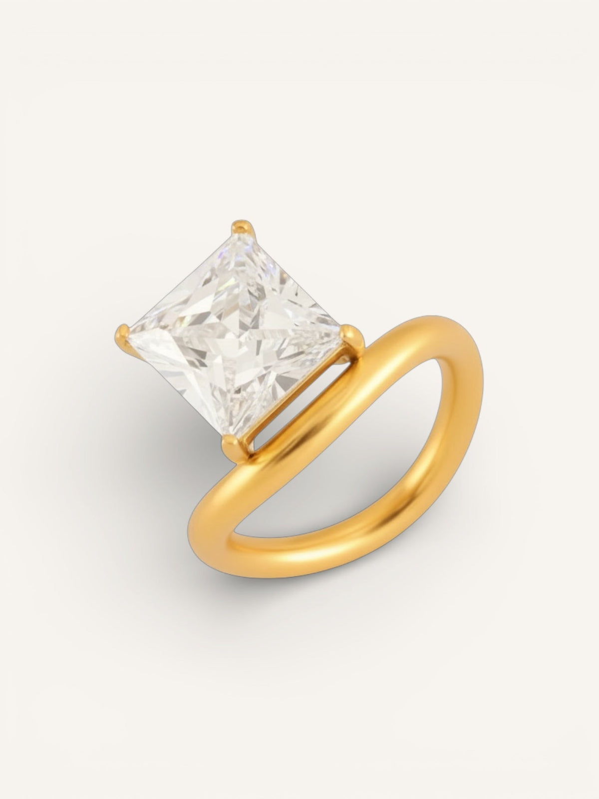 Eden waterproof stainless steel ring by VÍRONIQUE