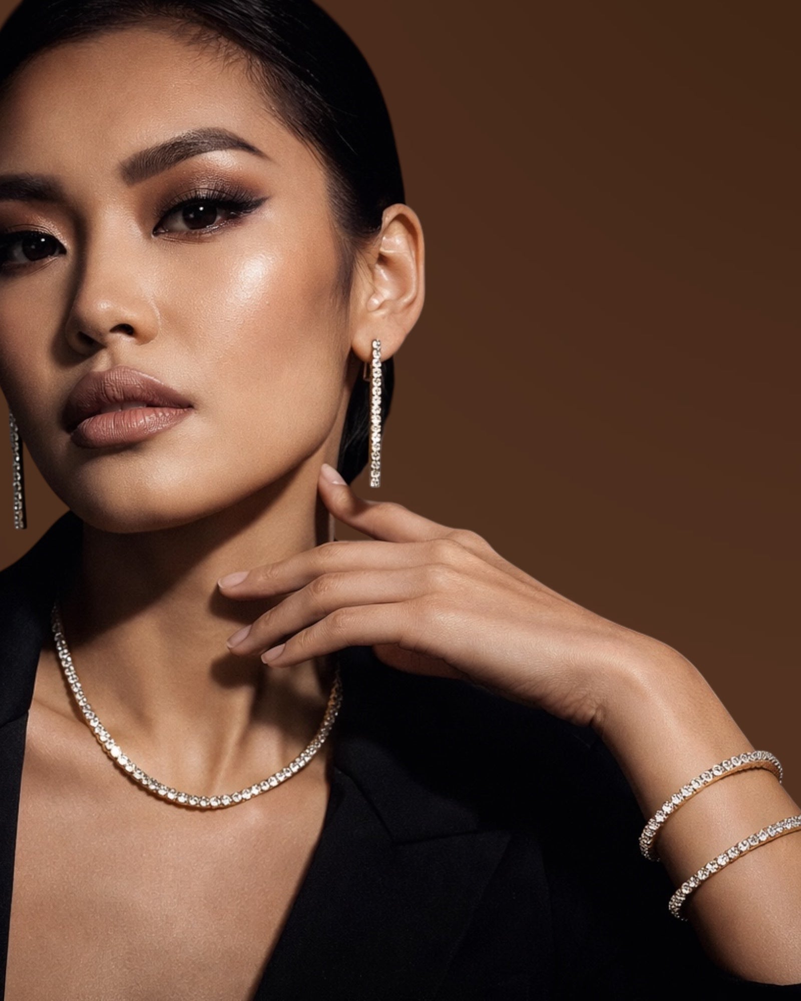 Victory tennis bracelet 2mm