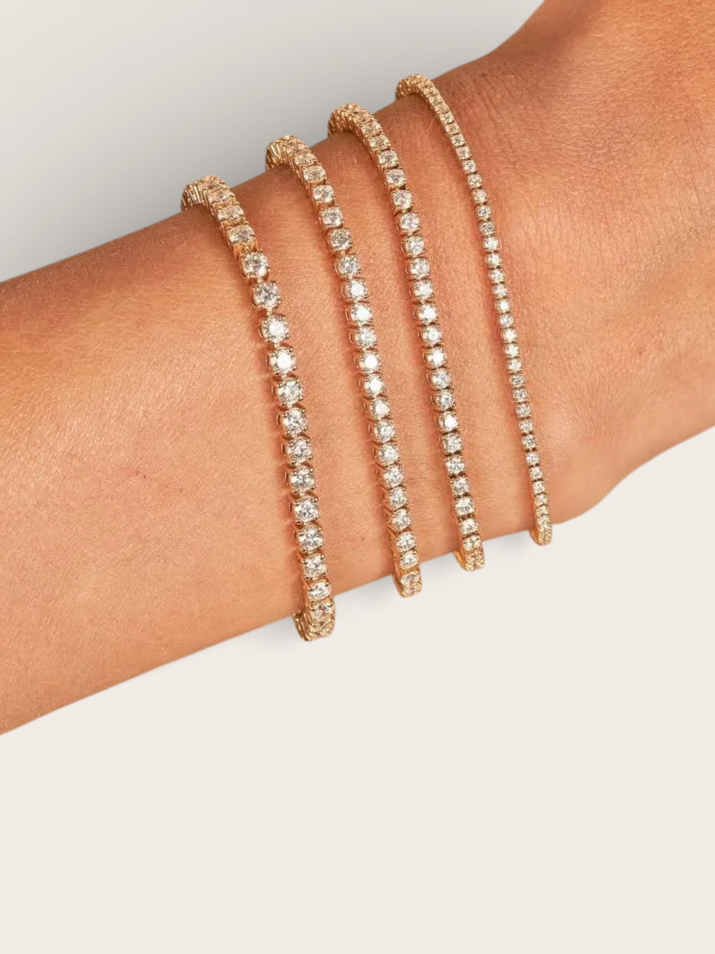 Victory tennis bracelet 2mm