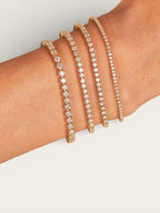 Victory tennis bracelet 2mm