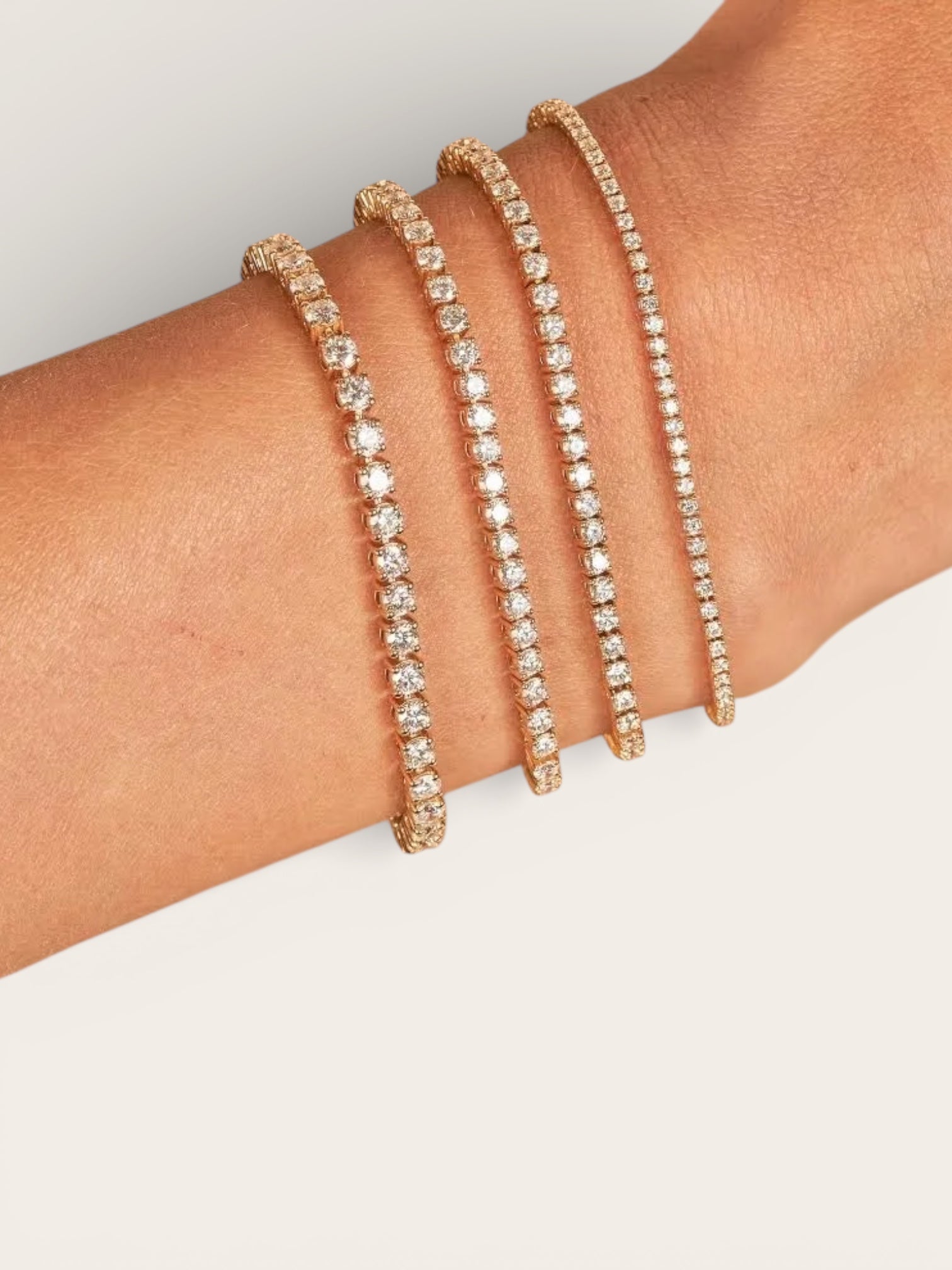 Victory tennis bracelet 2mm